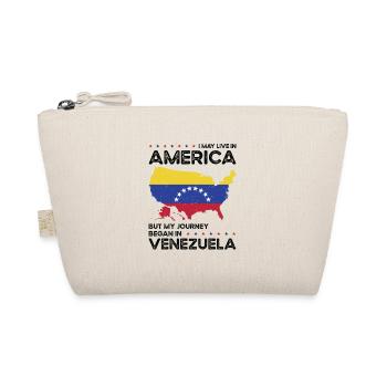 Geborener Venezolaner Venezuela Amerikaner USA - Bio-Täschchen - Natur - Vorne