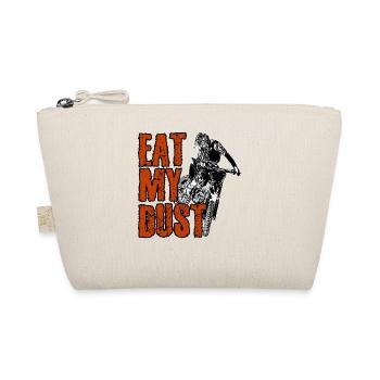 Eat My Dust Dirt Biker Enduro Motorcycle Dirt Biki - Bio-Täschchen - Natur - Vorne