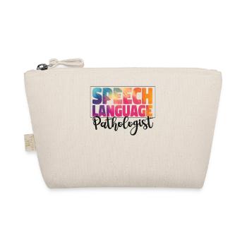 Speech Therapist Therapy Assistant - Organic Pouch - nature - Front