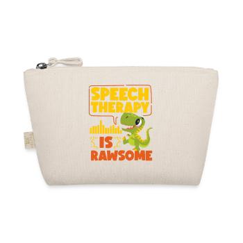 Speech Therapist Therapy Assistant - Organic Pouch - nature - Front