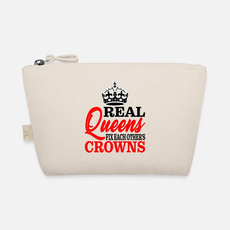 Real Queens Fix Each Other's Crowns 2 Organic Pouch