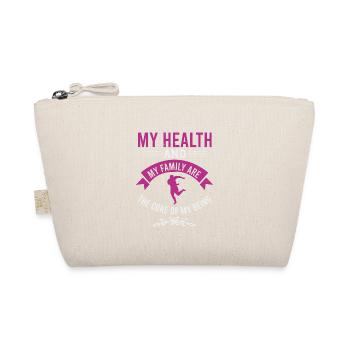 MA SANTÉ ET MA FAMILLE SONT AU CŒUR DE MON ÊTRE - Trousse biologique - nature - Devant