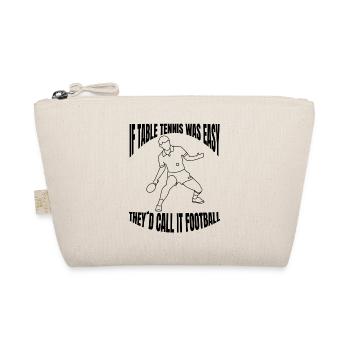Table tennis Table tennis bat Table tennis player - Organic Pouch - nature - Front