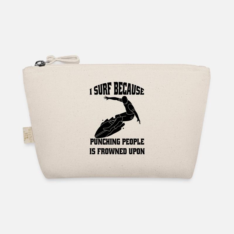 Surfer Surfboard Surfing Surfer Surfer Organic Pouch