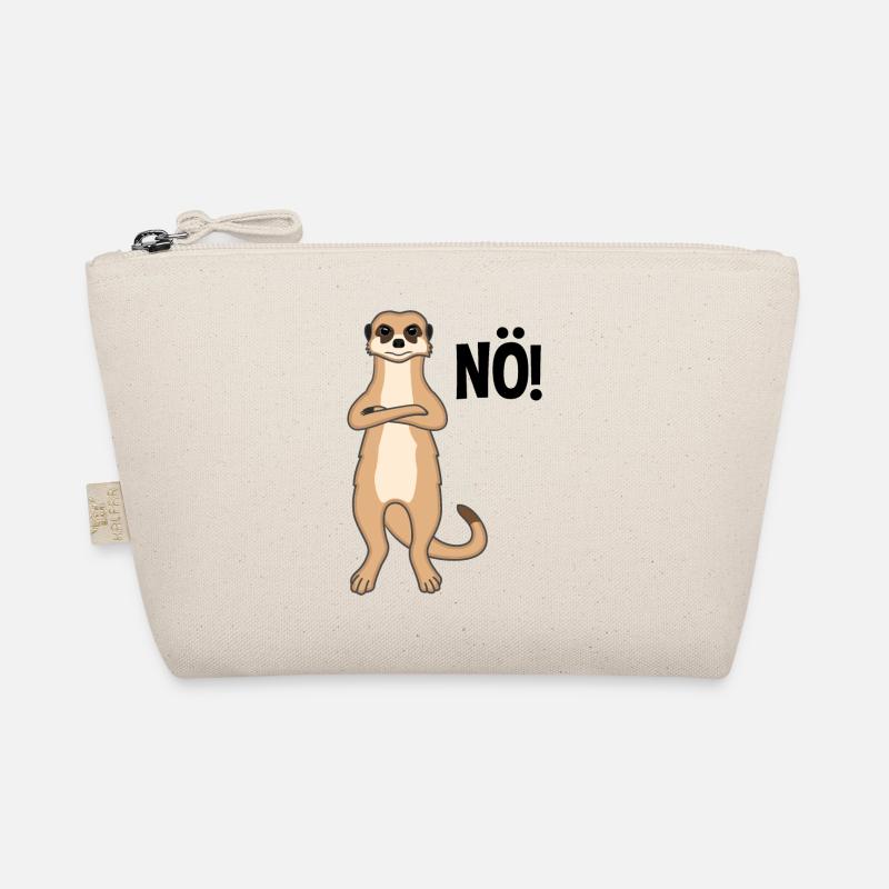 Böses Erdmännchen Nö Lustiger Spruch Geschenk Bio-Täschchen