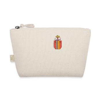 Serape Skeleton Mariachi Bag Cinco de Mayo - Organic Pouch - nature - Front
