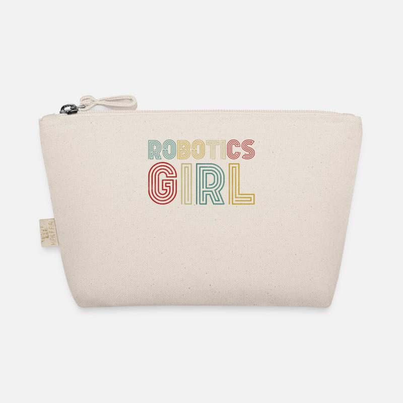 Robot Robotics Engineer Girl Organic Pouch
