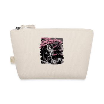 Vintage Japanische Sakura Kirschblüten Tempel - Bio-Täschchen - Natur - Vorne
