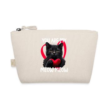 Tu es mon Meow Meow Cat - Trousse biologique - nature - Devant