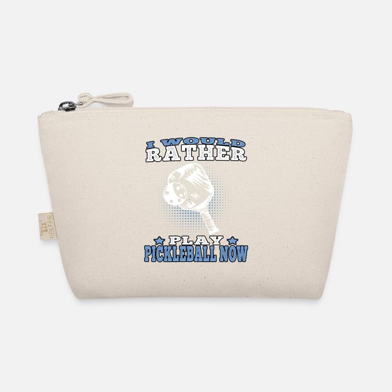 Pickelball would rather play pickleball Organic Pouch