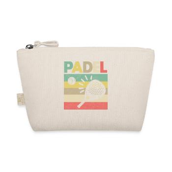 Padel Paddle Raquette Tennis Sport I Cadeau - Trousse biologique - nature - Devant