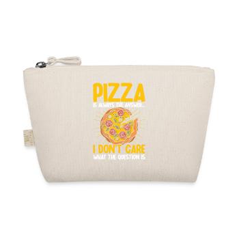 Pizza Baker Cadeau Italie Pizza Lovers Pizza - Trousse biologique - nature - Devant