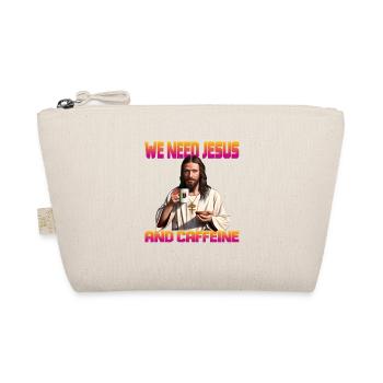 Le café et Jésus - Trousse biologique - nature - Devant