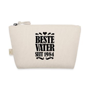 Bester Vater seit 1984 - Bio-Täschchen - Natur - Vorne
