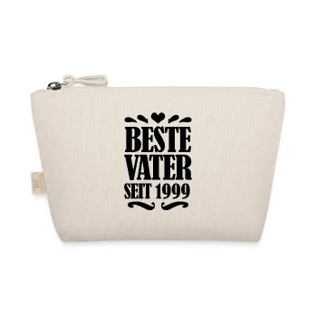 Bester Vater seit 1999 - Bio-Täschchen - Natur - Vorne