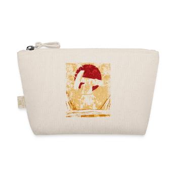 Oni Japanese Art Vintage Fighter Retro - Organic Pouch - nature - Front