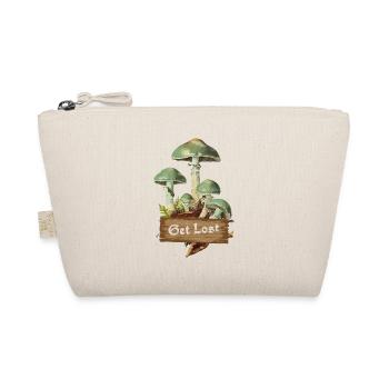 Goblincore Cute Mushroom Cottagecore Aesthetic - Organic Pouch - nature - Front
