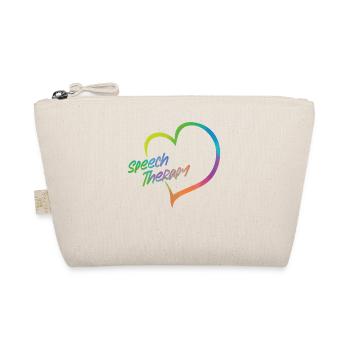 Speech Therapist Therapy Assistant - Organic Pouch - nature - Front