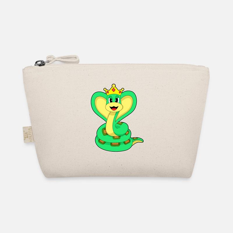 Snake King Crown Organic Pouch
