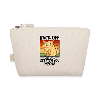 Mean Cat Pet Angry Feline Cat Pet Owner Kitten - Trousse biologique - nature - Devant