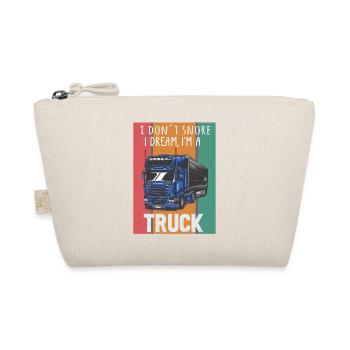Lastwagenfahrer Spruch & Trucker - Bio-Täschchen - Natur - Vorne