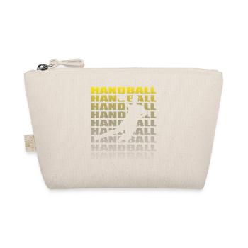 Accessoires de handball motif handball - Trousse biologique - nature - Devant