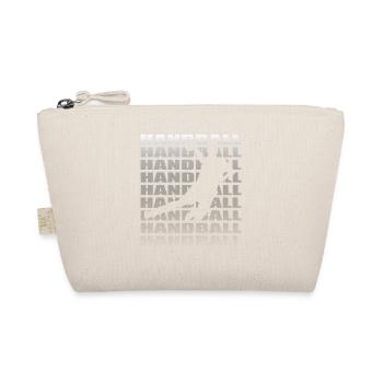 Accessoires de handball motif handball - Trousse biologique - nature - Devant
