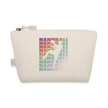 Accessoires de handball motif handball - Trousse biologique - nature - Devant