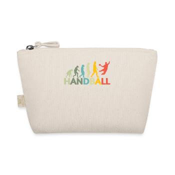 Accessoires de handball motif handball - Trousse biologique - nature - Devant