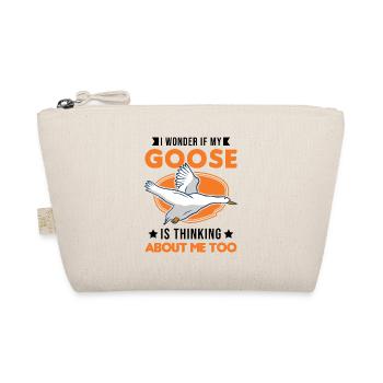 Geese Gift Goose Farmer Goose Goose - Organic Pouch - nature - Front