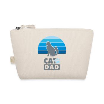 Cat dad - Organic Pouch - nature - Front