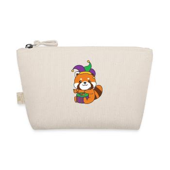 Panda rouge de carnaval avec tambour Costume de carnaval - Trousse biologique - nature - Devant