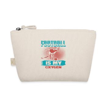 FOOTBALL IS MY OXYGEN 2 - Organic Pouch - nature - Front
