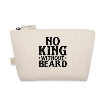 Full beard and beard bearer Beard hair Moustache - Organic Pouch - nature - Front