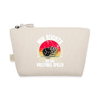 Volleyball - Bio-Täschchen - Natur - Vorne
