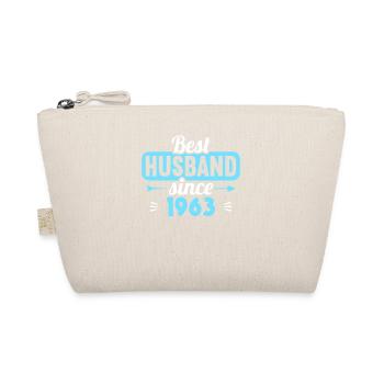 60e anniversaire de mariage Meilleur mari depuis 1963 - Trousse biologique - nature - Devant
