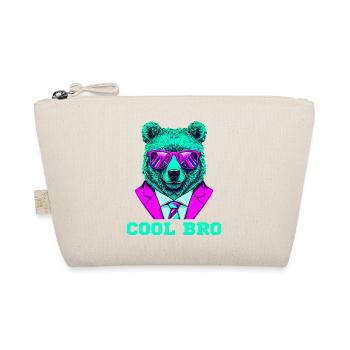Cool Bro Bear - Trousse biologique - nature - Devant