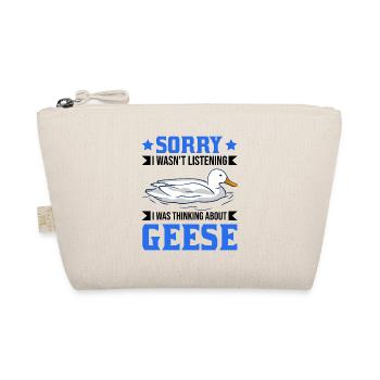 Geese Gift Goose Farmer Goose Goose - Organic Pouch - nature - Front
