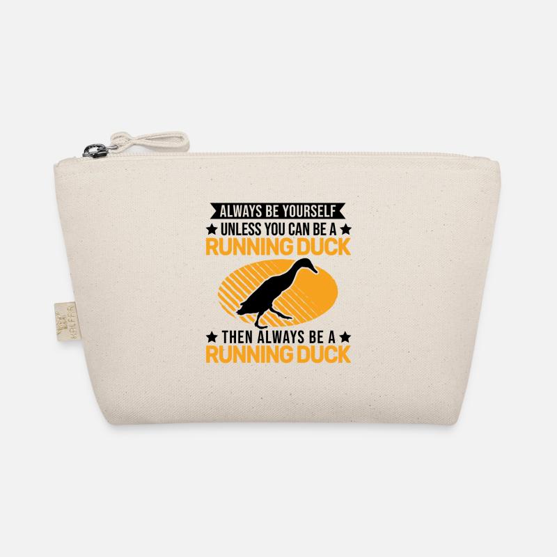 Indian Running Duck Gift Running Duck Organic Pouch