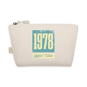 1978 Geboren Geburtstag Geburtsjahr - Bio-Täschchen - Natur - Vorne