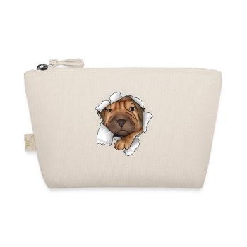 Chinese Shar Pei - Bio-Täschchen - Natur - Vorne