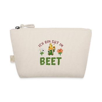 Ich bin gut im Beet: Gnomen-Weltmeister - Bio-Täschchen - Natur - Vorne