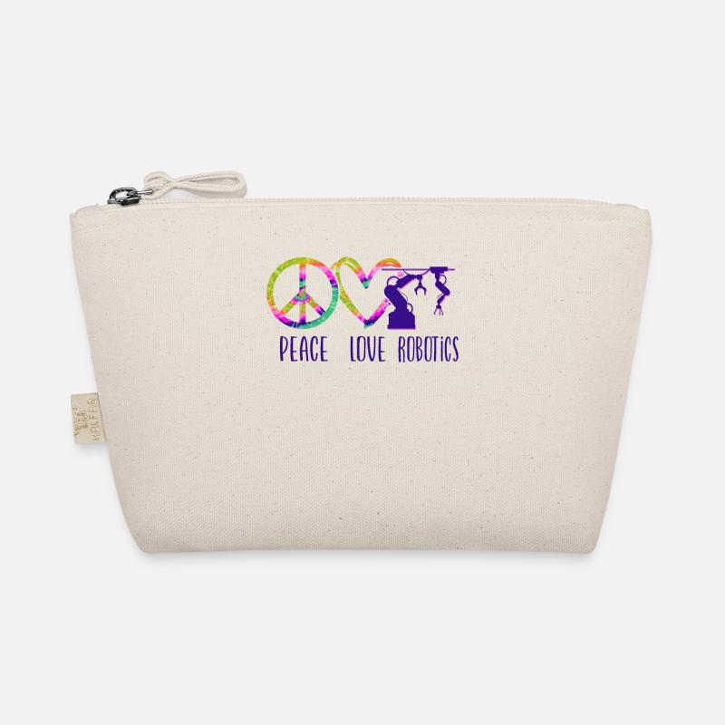 Robot Robotics Engineer Tie Dye Organic Pouch