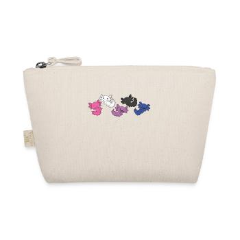 Genderfluid Flag Pride LGBTQ Axolotl - Trousse biologique - nature - Devant