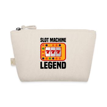 Casino Gambling Slot Machine Card Game - Organic Pouch - nature - Front