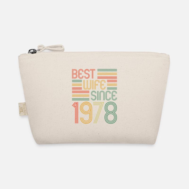 45. Hochzeitstag Beste Ehefrau seit 1978 Bio-Täschchen