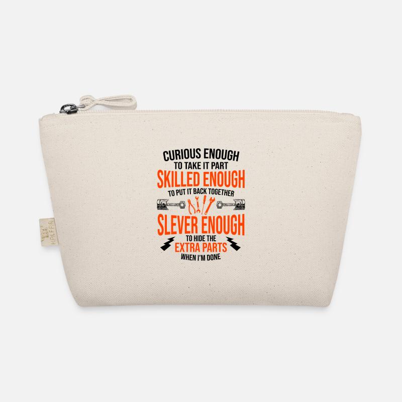 Corious Enough To Take It Part Skilled Enough Mech Bio-Täschchen