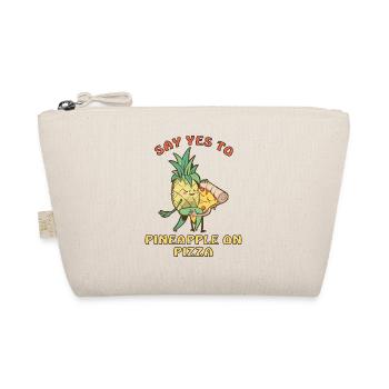 Sag ja zu Ananas auf Pizza - Trousse biologique - nature - Devant