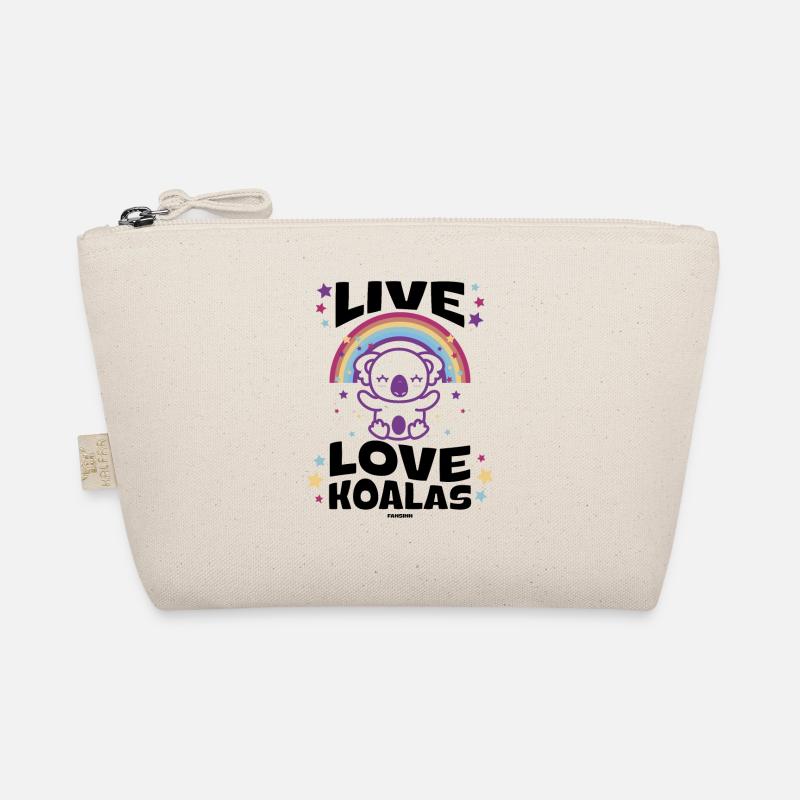 Koala Regenbogen Kinder Mädchen Baby Geschenk Bio-Täschchen