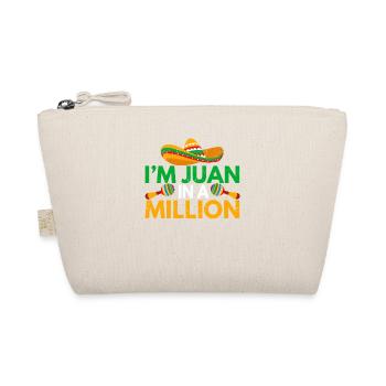 Ich bin Juan in einer Million lustigen Cinco - Bio-Täschchen - Natur - Vorne